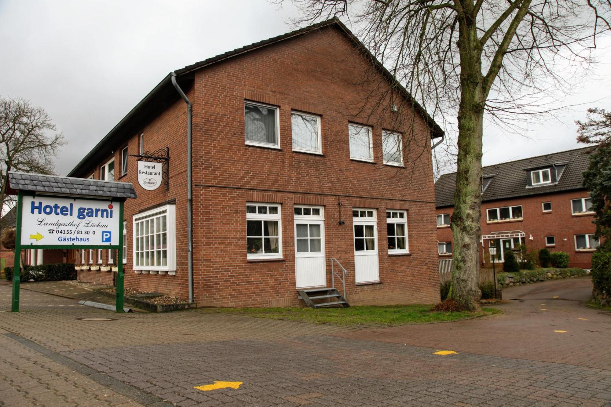 Hotel Garni Landgasthof Luechau Mussen  Exterior foto
