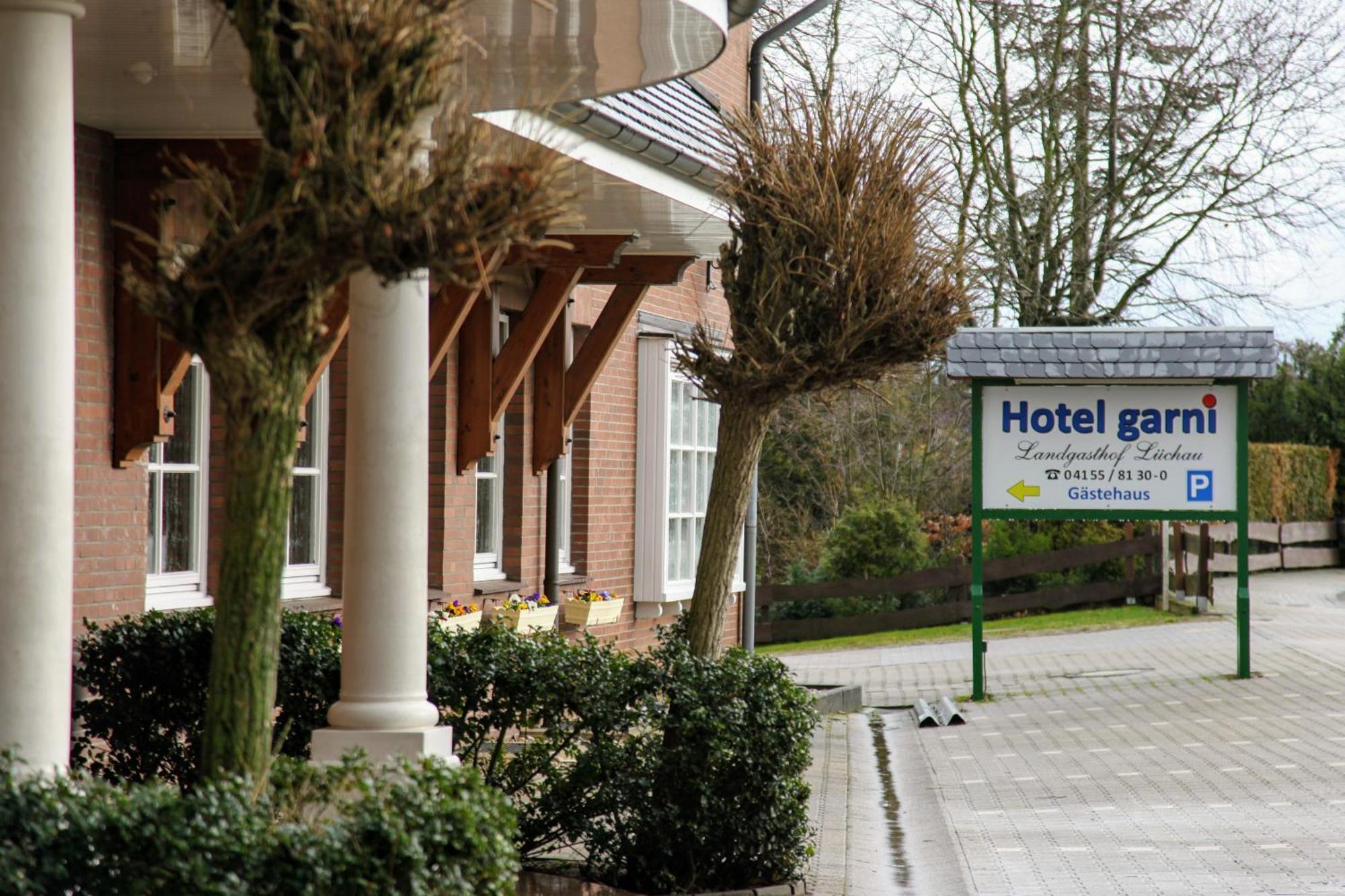 Hotel Garni Landgasthof Luechau Mussen  Exterior foto